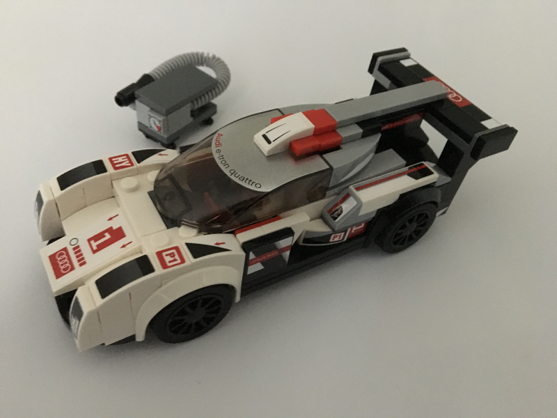 Illustration for article titled Lego Speed Champions Audi R18 e-tron quattro